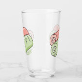 Verre Illustration de gâteau suisse roll / roll (Droite)