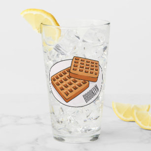 Verre Illustration de gaufre