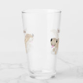 Verre Illustration de gecko tan tan mignon (Gauche)
