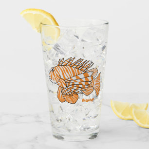 Verre Illustration de Happy lionfish