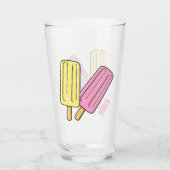 Verre Illustration de Ice pop (Dos)