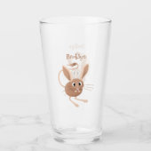 Verre Illustration de jerboa aux longues oreilles (Devant)