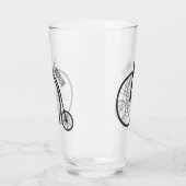 Verre Illustration de la bande dessinée de vélo à grande (Gauche)