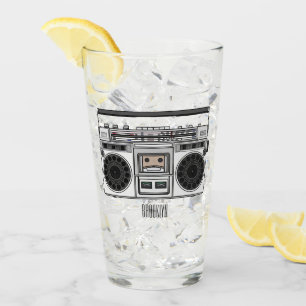 Verre Illustration de la bande dessinée radio