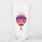 Verre Illustration de la montgolfière (Dos)