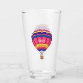 Verre Illustration de la montgolfière (Devant)