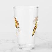 Verre Illustration de la pizza (Gauche)