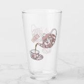 Verre Illustration de la série Teacup (Dos)