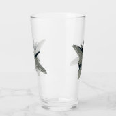 Verre Illustration de l'avion de chasse (Gauche)