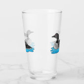 Verre Illustration de Loon bird (Gauche)