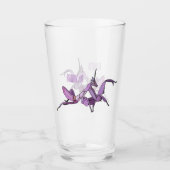 Verre Illustration de l'orchidée mante (Devant)