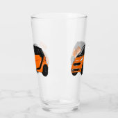 Verre Illustration de micro-voiture (Gauche)