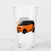 Verre Illustration de micro-voiture (Devant)