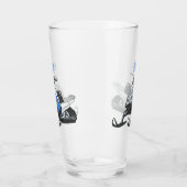 Verre Illustration de motoneige (Gauche)