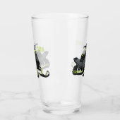 Verre Illustration de motoneige (Gauche)