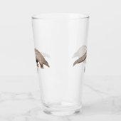 Verre Illustration de Pangolin (Gauche)