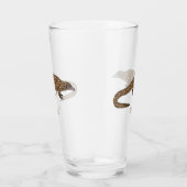 Verre Illustration de pangolin à queue longue (Droite)