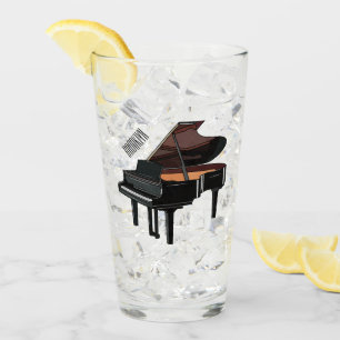 Verre Illustration de piano