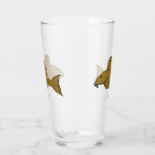 Verre Illustration de poisson Pleco (Gauche)