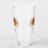Verre Illustration de Spaghetti (Gauche)