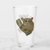 Verre Illustration de Tarsier (Dos)