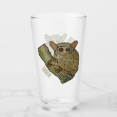 Verre Illustration de Tarsier (Devant)