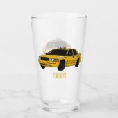 Verre Illustration de taxi (Devant)