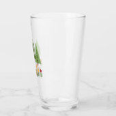 Verre Illustration des fleurs de renards de style scandi (Gauche)