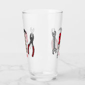 Verre Illustration des outils de menuiserie (Gauche)