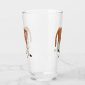 Verre Illustration drôle de singe proboscis (Gauche)