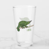 Verre Illustration du caméléon de Jackson (Dos)