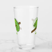 Verre Illustration du caméléon de la parson (Gauche)