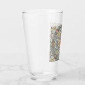 Verre Illustration du cercle floral William Morris (Droite)