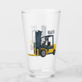 Verre Illustration du chariot élévateur (Devant)