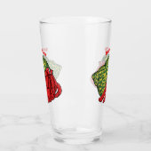 Verre Illustration du crabe mignon (Gauche)