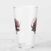 Verre Illustration du dragon de Komodo (Gauche)