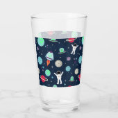 Verre Illustration du Motif spatial (Dos)