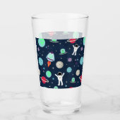 Verre Illustration du Motif spatial (Devant)
