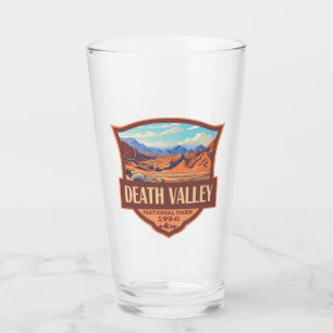 Verre Illustration du parc national de Death Valley Retr
