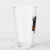 Verre Illustration du parc national Redwood Badge rétro (Droite)