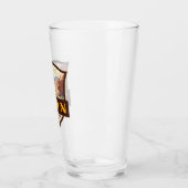 Verre Illustration du parc national Zion Insigne rétro (Gauche)