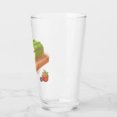 Verre Illustration du rouleau de gâteau Matcha (Gauche)