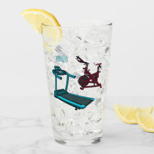 Verre Illustration du tapis roulant et de la bande dessi