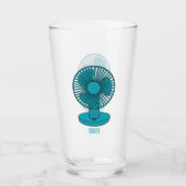 Verre Illustration du ventilateur (Dos)