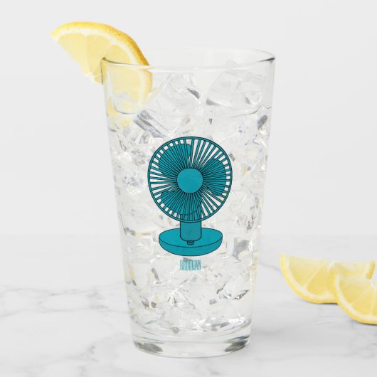 Verre Illustration du ventilateur (Devant glace)