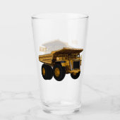 Verre Illustration d'un camion à grande échelle (Devant)