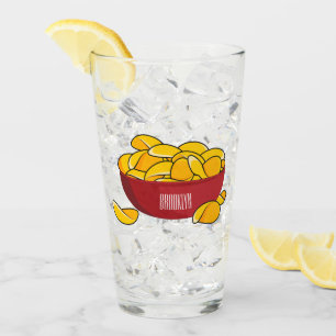 Verre Illustration d'une puce de pomme de terre