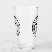 Verre Illustration fraîche de vache à ferme de ferme (Droite)