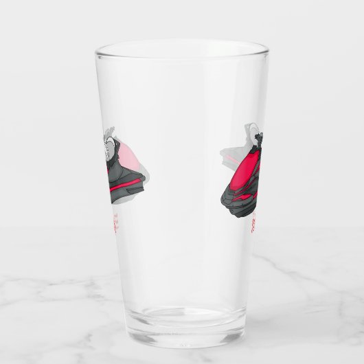 Verre Illustration Jet ski (Droite)