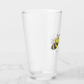 Verre Illustration Mignonne d'Abeilles à Mellifère avec (Droite)
